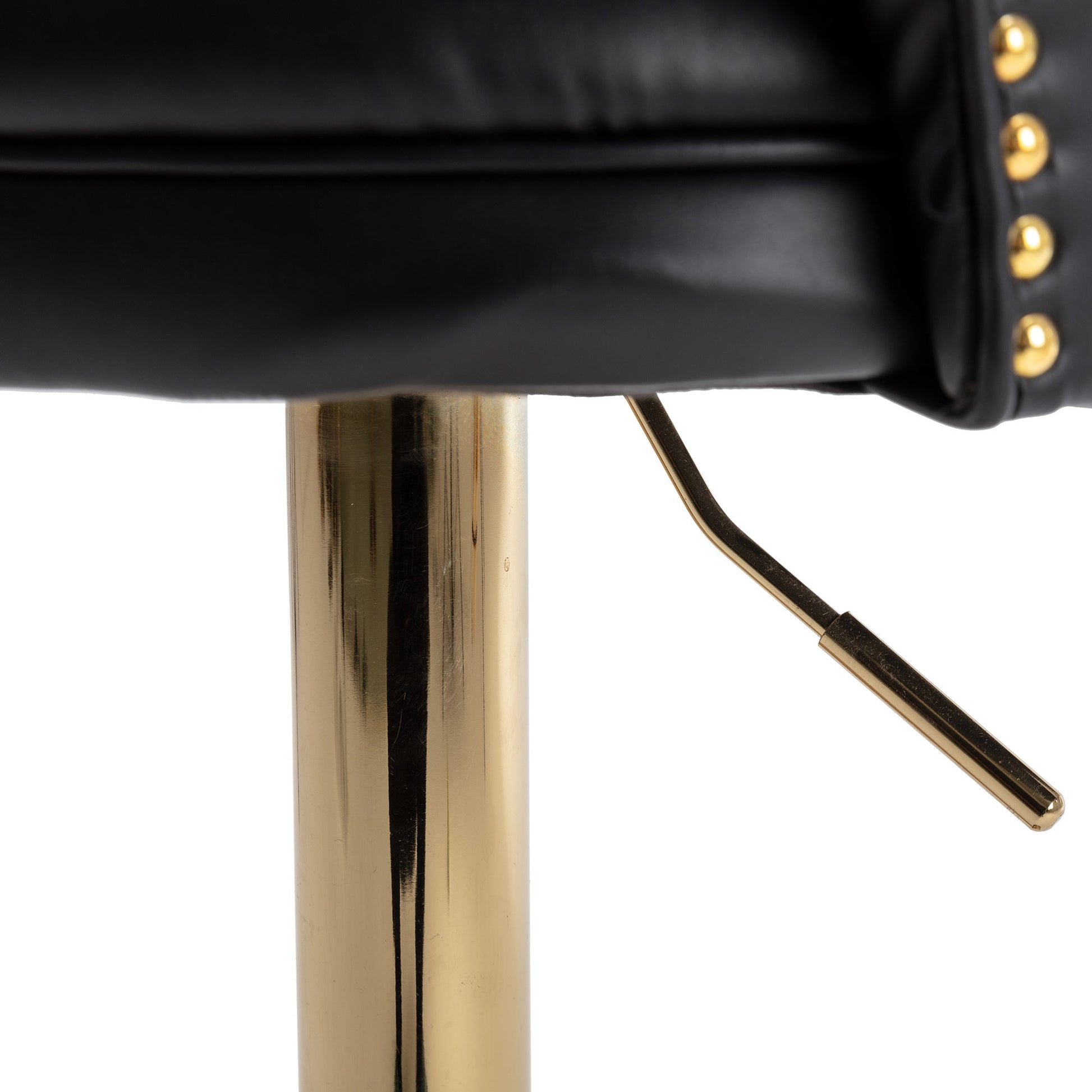 Set of 2 Modern Fashionable Velvet Bar Stools-4