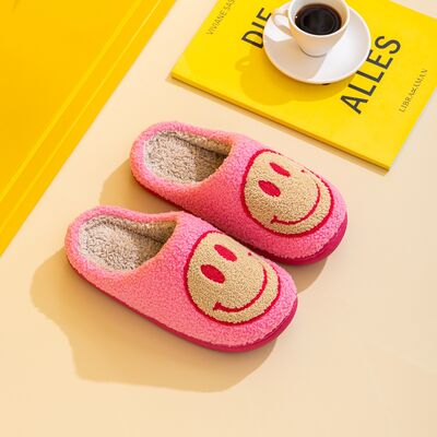 Melody Smiley Face Slippers-2