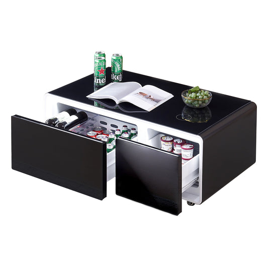 Multifunctional Smart Coffee Table with Fridge-0