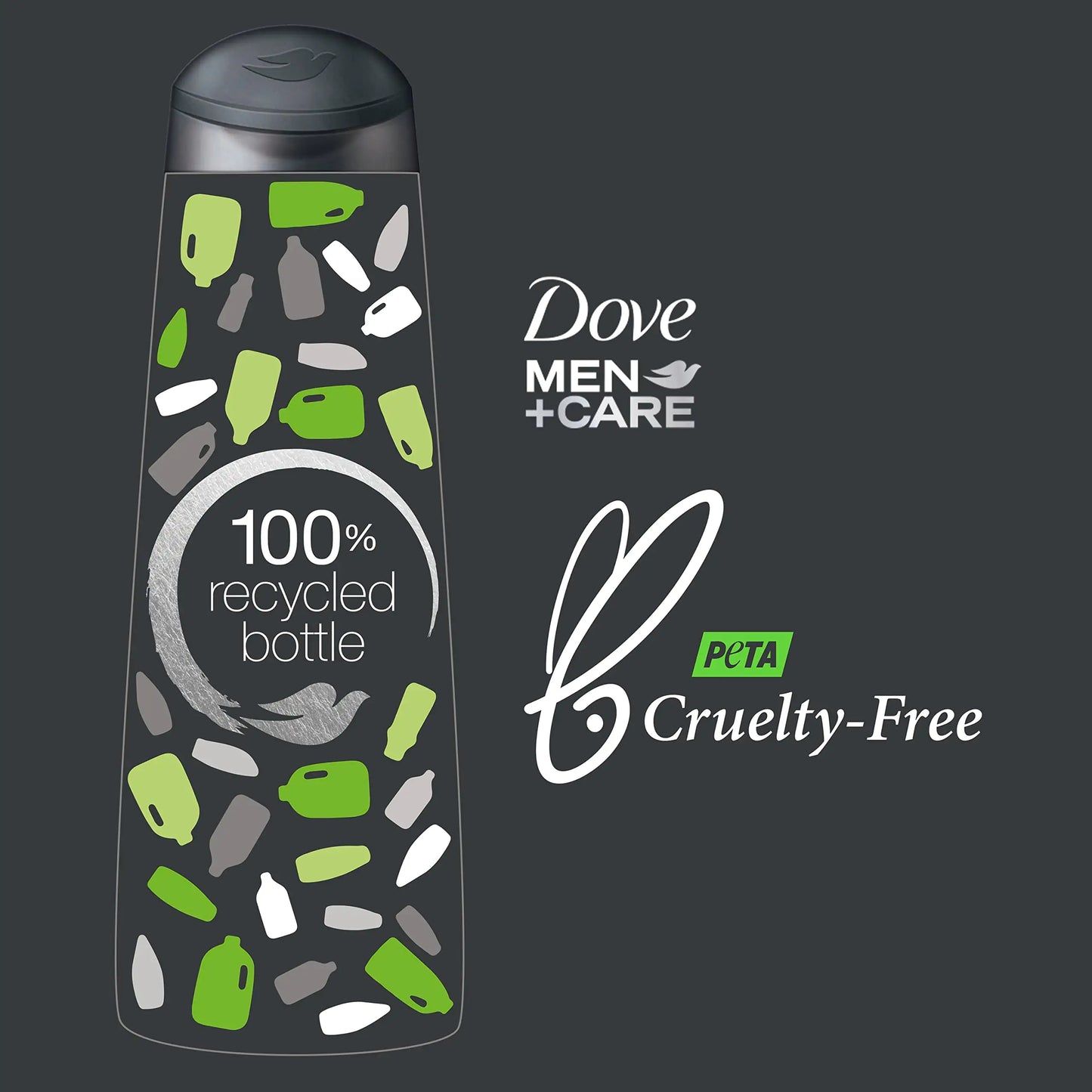 Dove Men+Care Fortifying 2 in 1 Shampoo and Conditioner for Normal to Oily Hair Fresh and Clean with Caffeine Helps Strengthen Thinning Hair 3 oz 3 Fl Oz (Pack of 1)