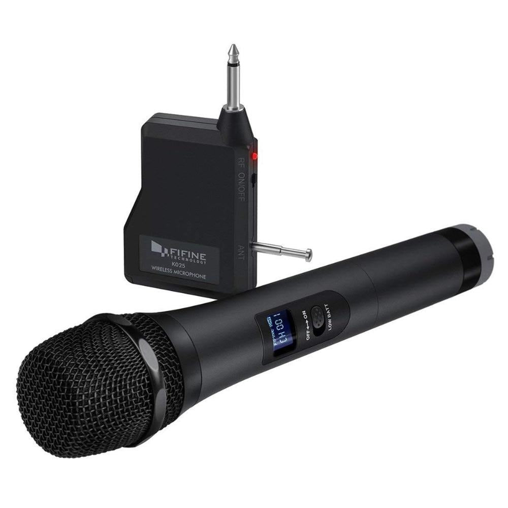 UHF Wireless Handheld Dynamic Microphone& Receiver for Outdoor party Wedding Bar Live Show School conference Karaoke-1