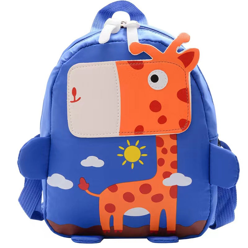 Children Kids Cartoon Animal Pattern Fashion Backpack-7