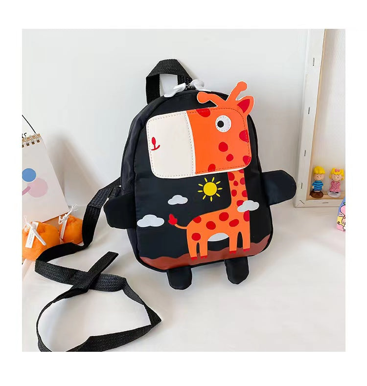 Children Kids Cartoon Animal Pattern Fashion Backpack-2