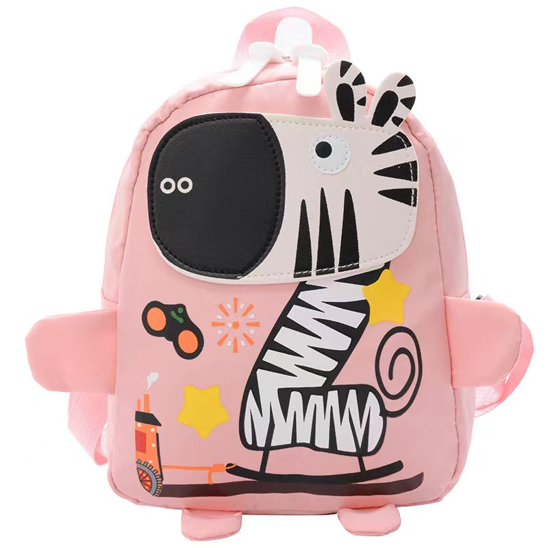 Children Kids Cartoon Animal Pattern Fashion Backpack-6