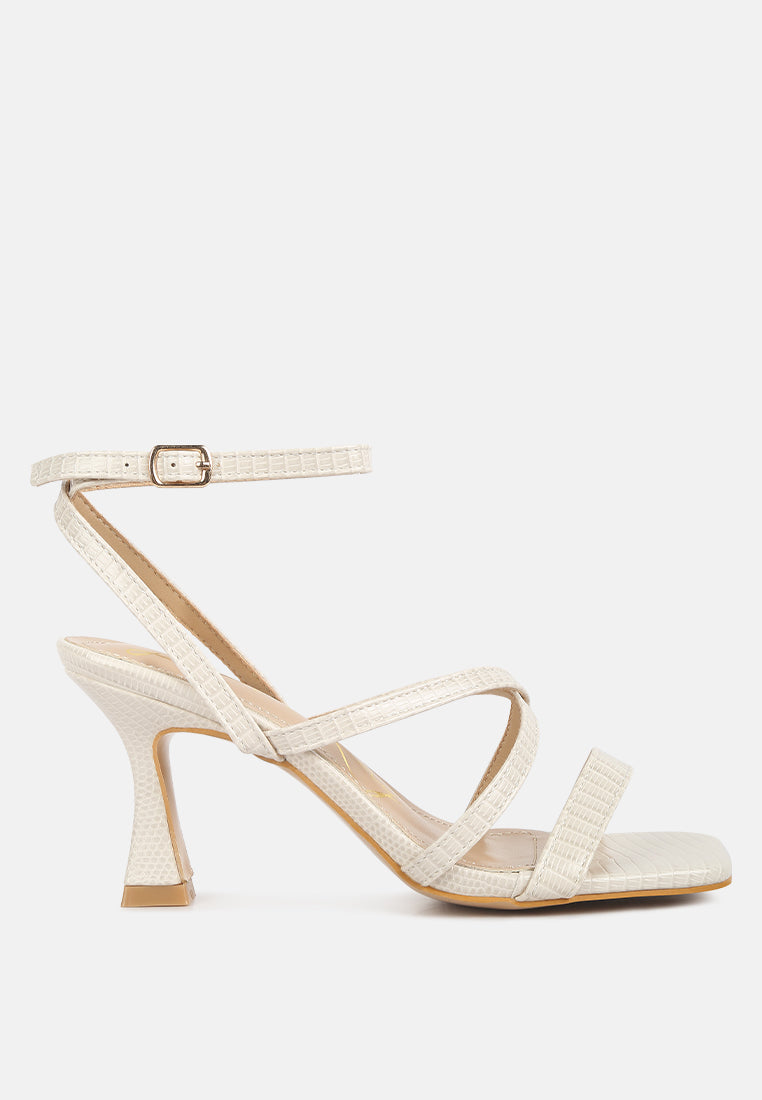 Serling Croc Spool Heel Sandals-6