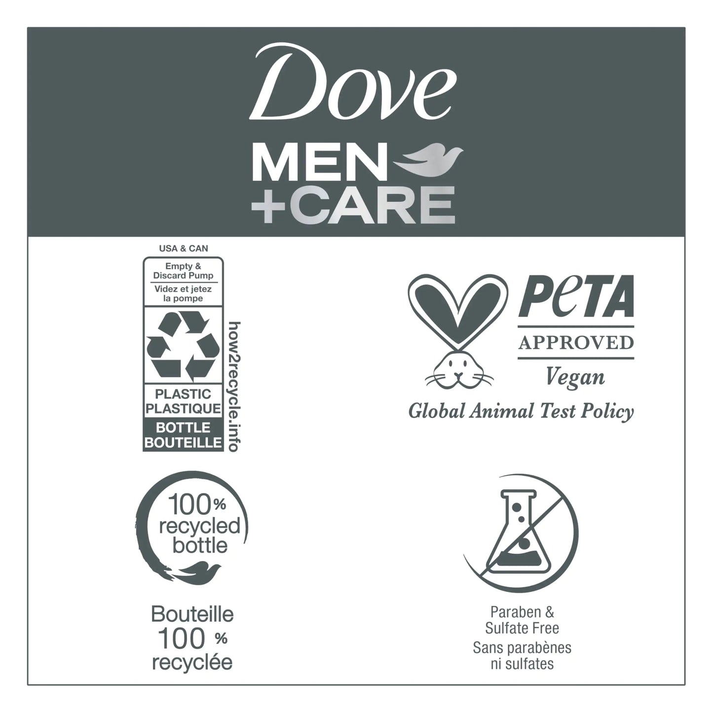 Dove Men+Care 2-in-1 Shampoo + Conditioner Sandalwood & Cardamom Oil for Thick & Full Hair, + Vitamin B3 & Mineral Complex, 17.5 oz