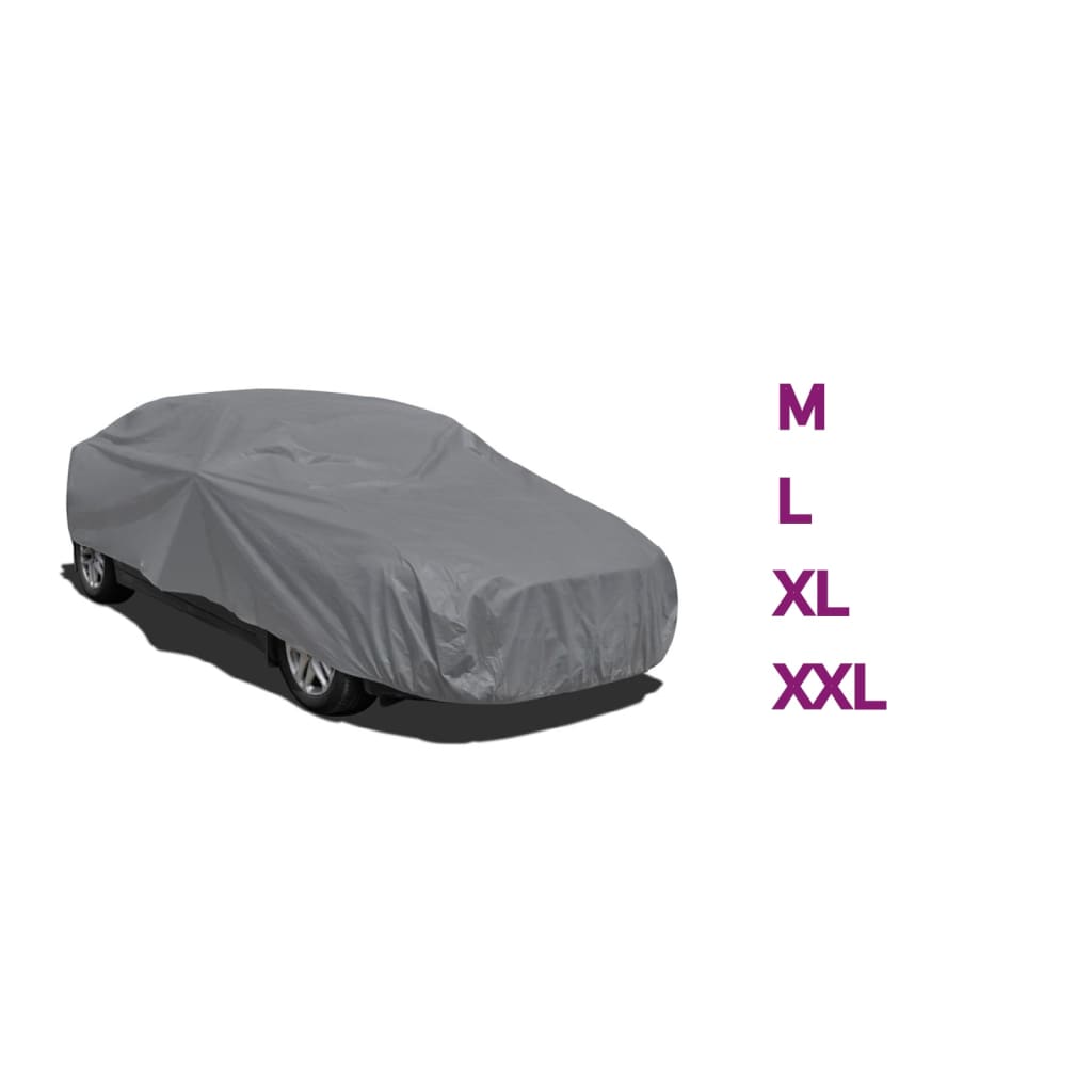 vidaXL Car Cover Vehicle Cover Car Cover Automotive Cover Nonwoven Fabric-5