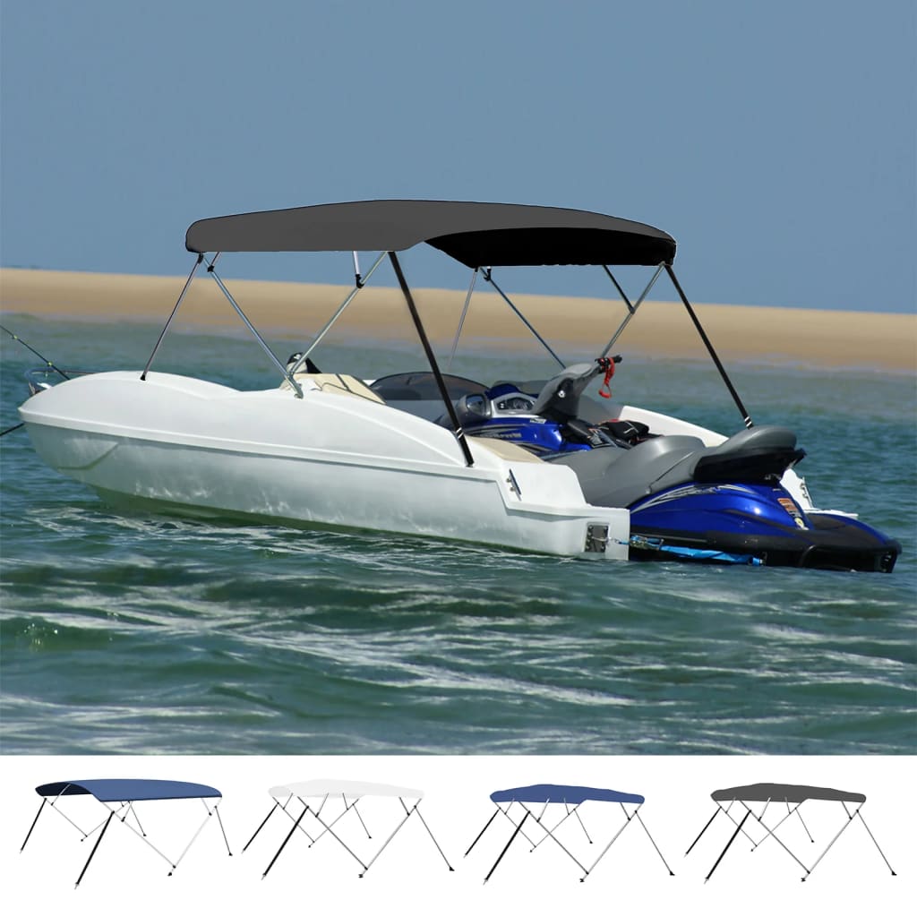 vidaXL Boat Top UV-resistant Boat Canopy for Motorboat Sports Boat Bimini Top-7