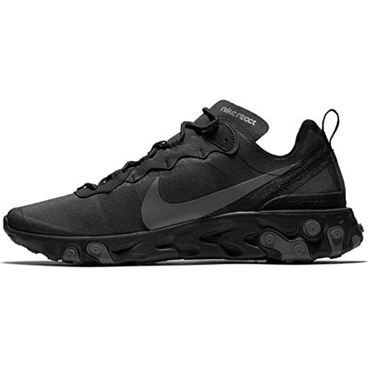 Nike React Element 55 - Bq6166-008 - Size 11.5, Black, Black-dark Grey - American Smart