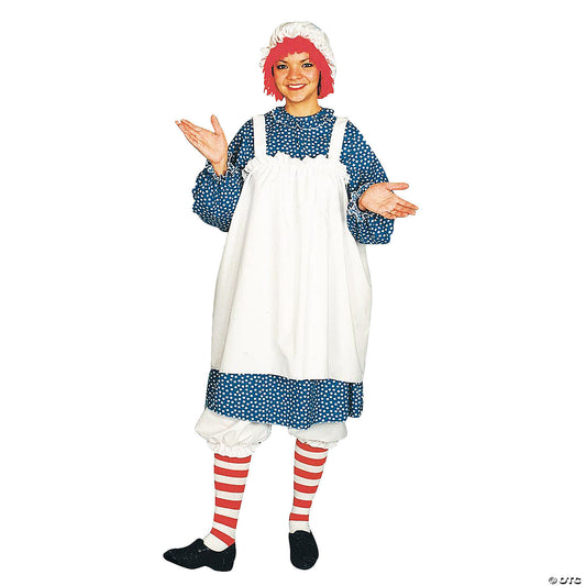 Women's raggedy ann costume