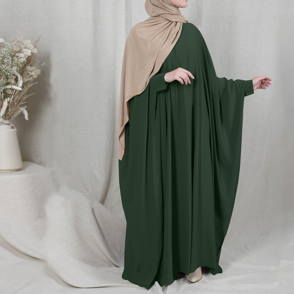 Eid Hooded Muslim Women Hijab Dress Prayer Garment Jilbab Abaya Long Khimar Full