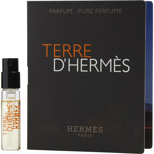 TERRE D'HERMES by Hermes (MEN) - PARFUM SPRAY VIAL ON CARD