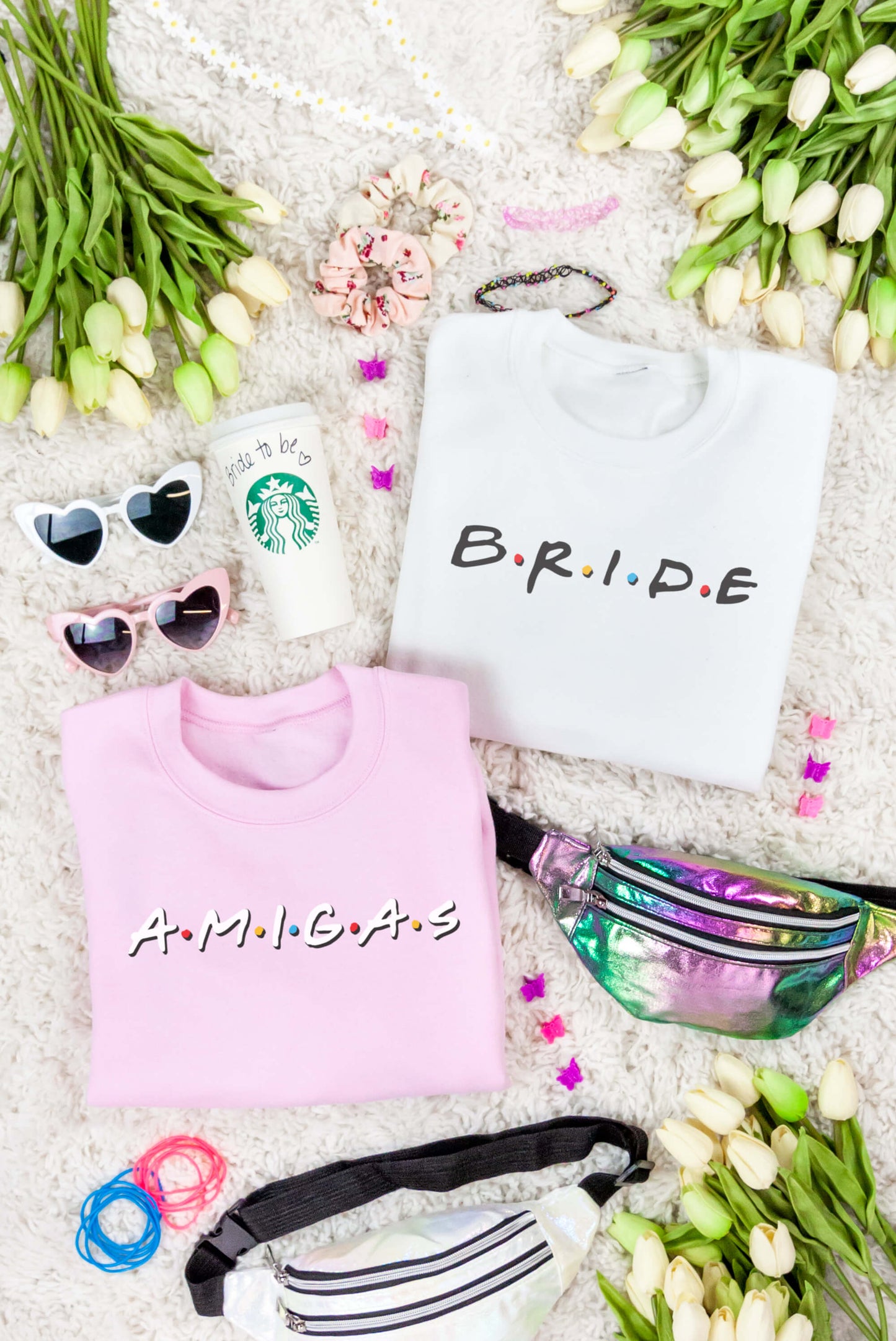 FRIENDS - Bride | Amigas 90s Sweatshirts - American Smart