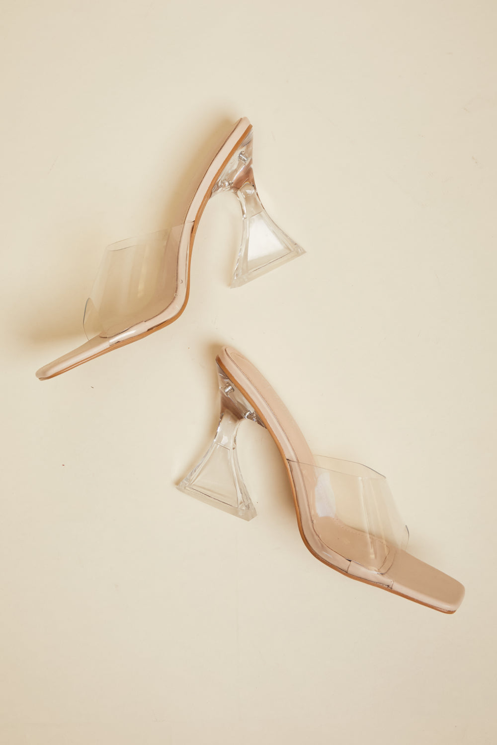 Clear Block Heels - American Smart