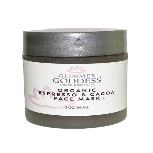 Organic Espresso Cacoa Face Mask Decrease Puffiness & Brighten Complexion - American Smart