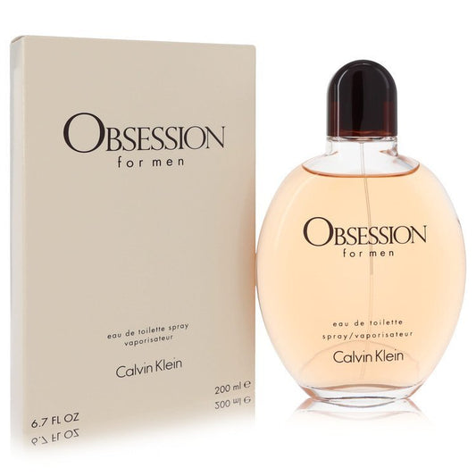 Obsession by Calvin Klein Eau De Toilette Spray 6.7 oz (Men)