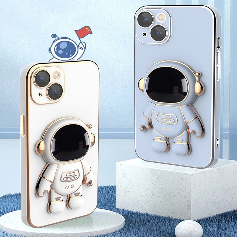 3D Astronaut  Phone Case with Holder