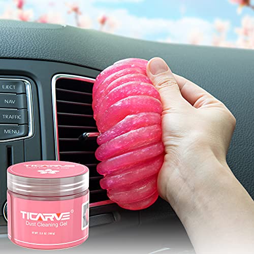 TICARVE Car Cleaning Gel Detailing Putty Car Putty Auto Detailing Tools Car Interior Cleaner Cleaning Slime Car Assecories Keyboard Cleaner Rose - American Smart