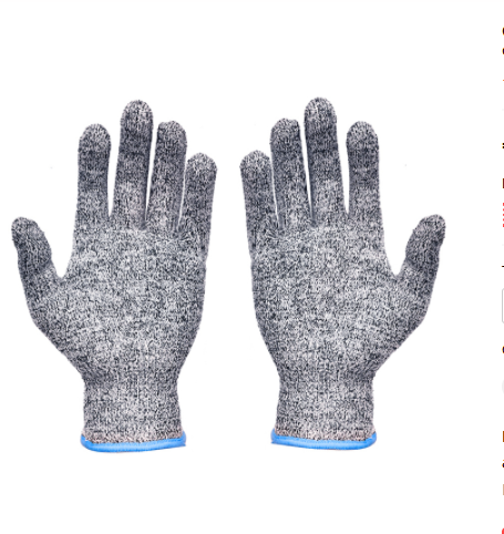 Color: Blue, Size: XXS13.5cm - Cut resistant gloves - American Smart