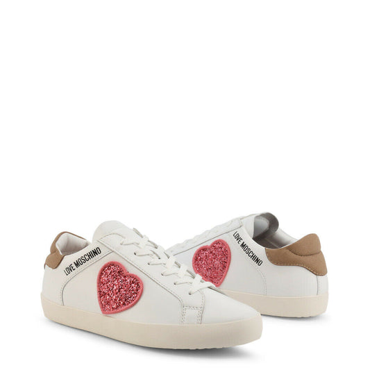 Glitter Heart Sneakers - American Smart