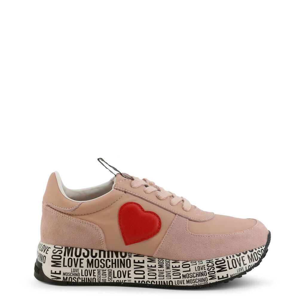 Pink Heart Sneakers - American Smart