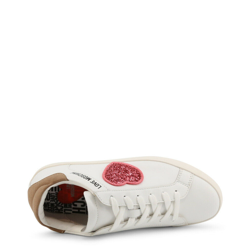 Glitter Heart Sneakers - American Smart