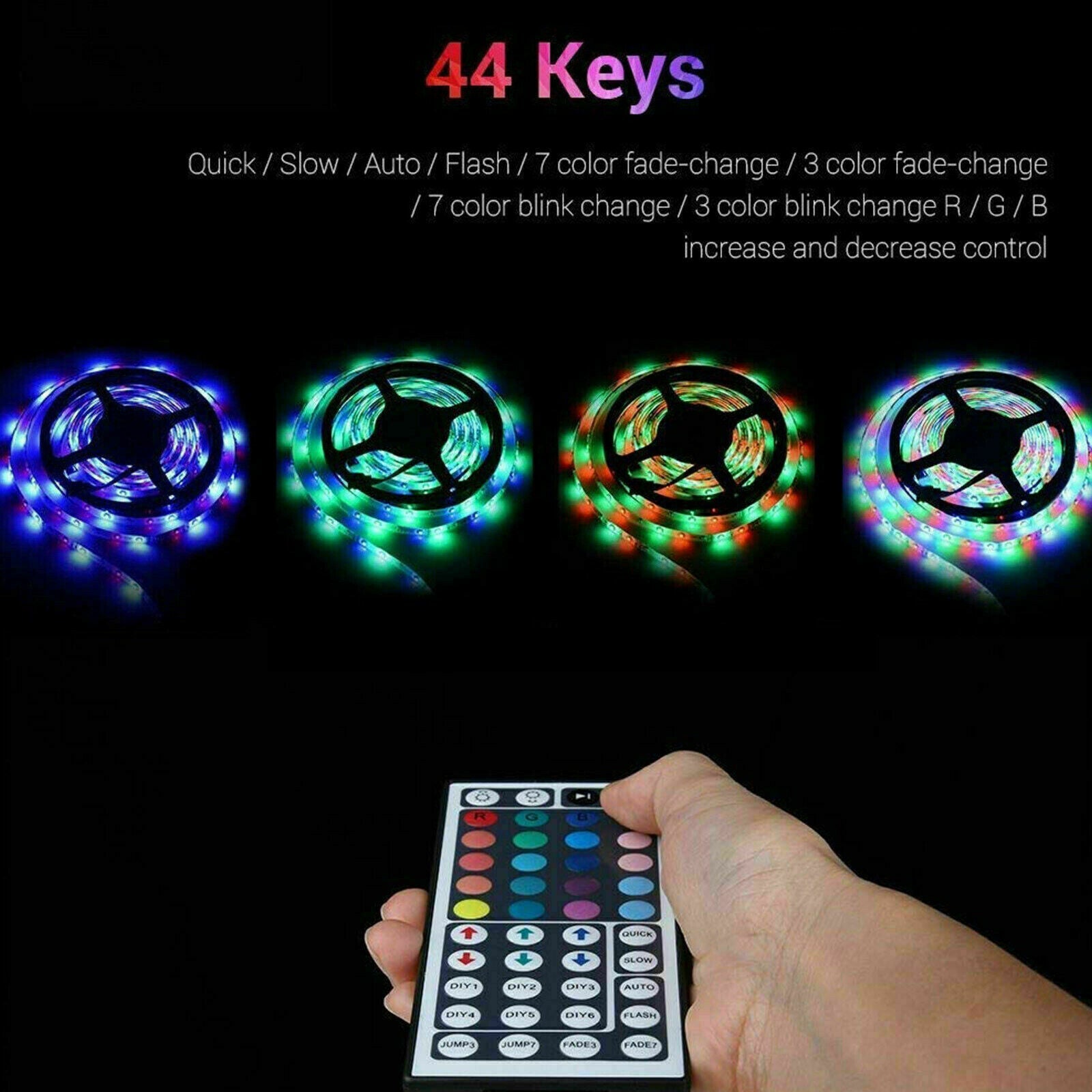 RGB Flexible Led Strip Lights (Waterproof) - American Smart