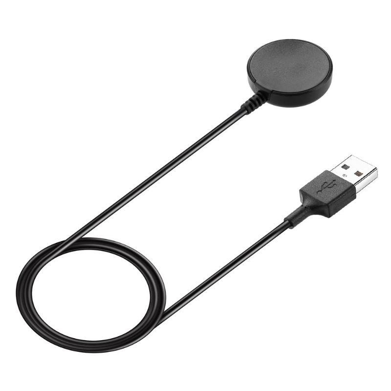 Usb Charging Cable Fast Charger Dock Power Adapter For Samsung Galaxy Watch Active 2 Charging Cable Black