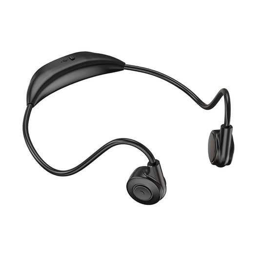 M2 Bone Conduction Headphones Sports Wireless Earphones With Built-in Mic For Running Cycling Hiking Driving black