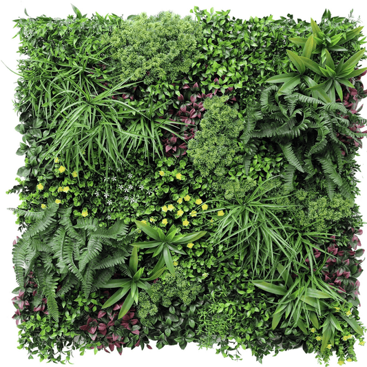 Sample Panel of Country Fern Artificial Vertical Garden (Small Sample) UV Resistant - American Smart