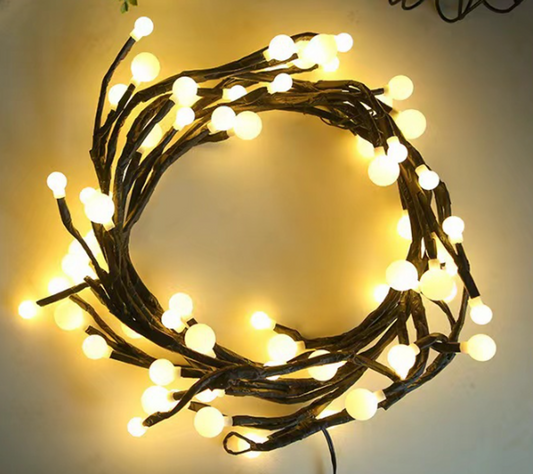 LED Vines Branch Light Outdoor Christmas Garland Light