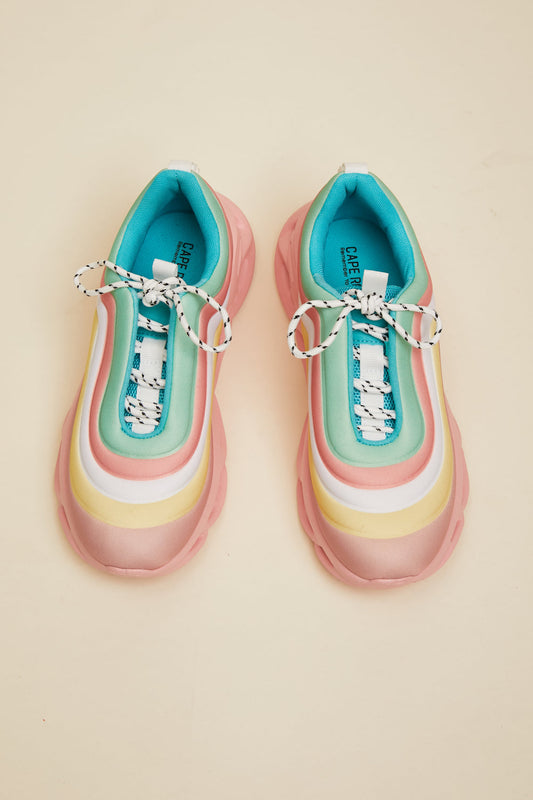 Fun Rainbow Sneakers - American Smart