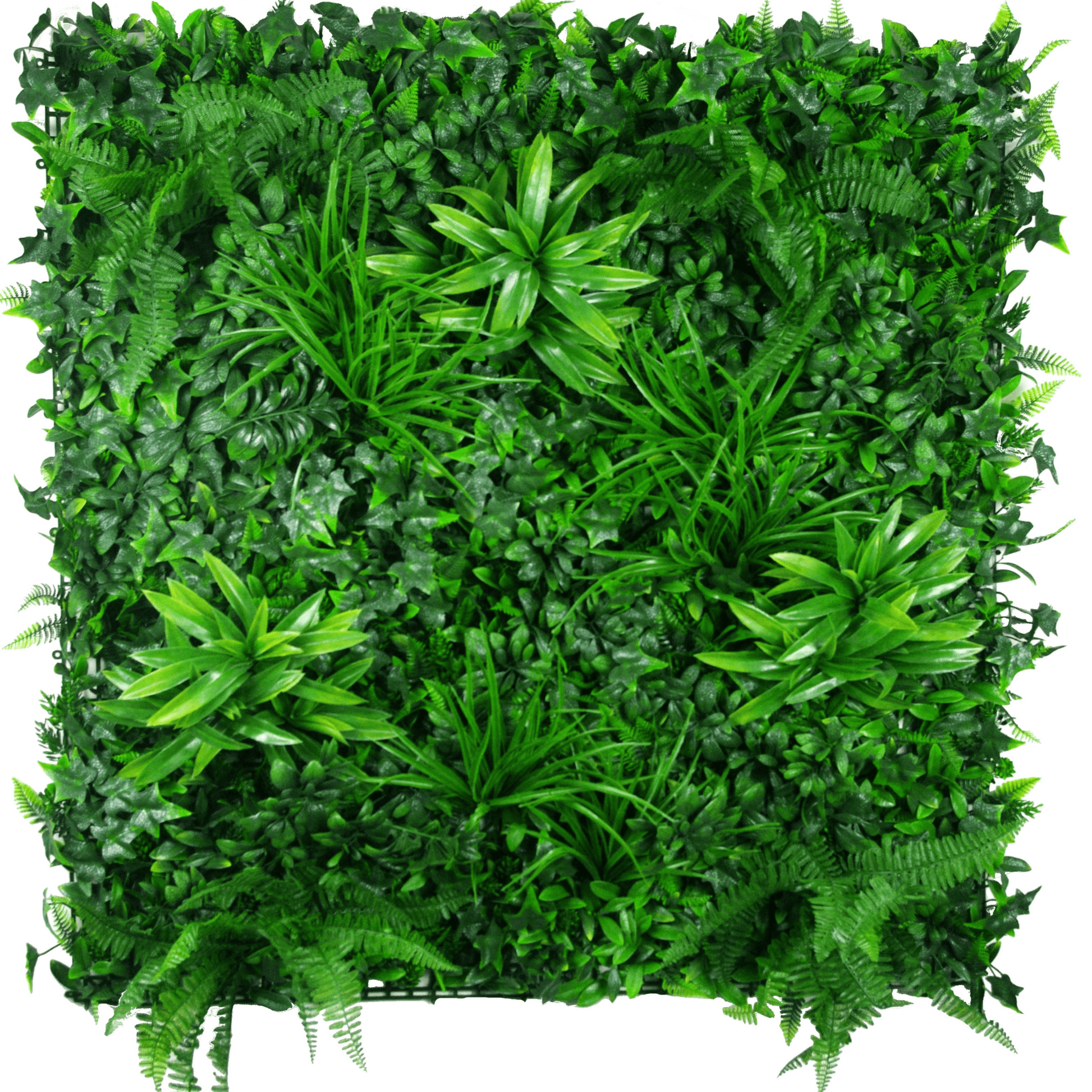 Sample Panel of Green Tropics Artificial Vertical Garden (Small Sample) UV Resistant - American Smart