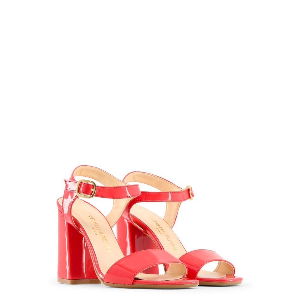 Patent Leather High Heel Sandals - American Smart