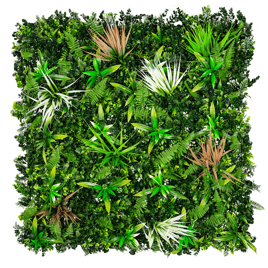 Sample Panel of Wild Tropics Artificial Vertical Garden (Small Sample) UV Resistant - American Smart