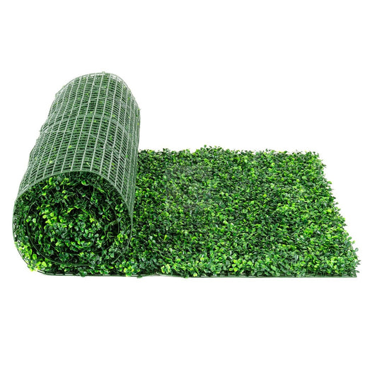 Light Green Artificial Boxwood Roll UV Resistant 33 SQ FT UV Resistant - American Smart